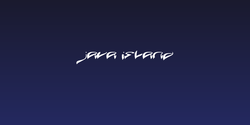 JAVA ISLAND Social Header