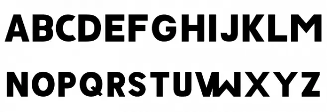 JAVATA Font Litere mici
