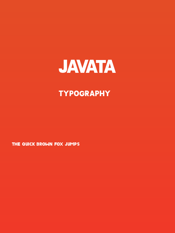 JAVATA Poster