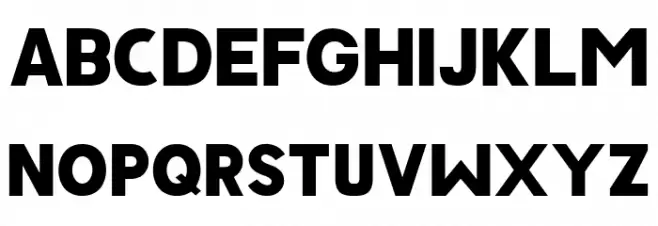 JAVATA फ़ॉन्ट लोअरकेस