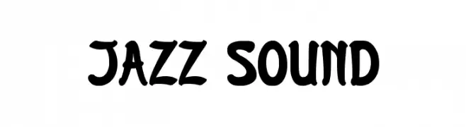 JAZZ SOUND  Descarca Fonturi Gratis