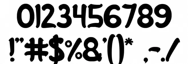 JAZZ SOUND Font Alte caractere