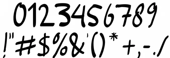 Jaap Font OTHER CHARS