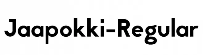 Jaapokki-Regular  baixar fontes gratis