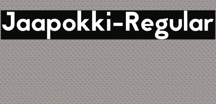 Jaapokki-Regular Example 2