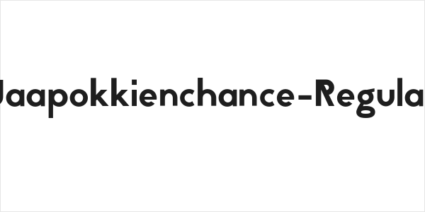 Jaapokkienchance-Regular Logo