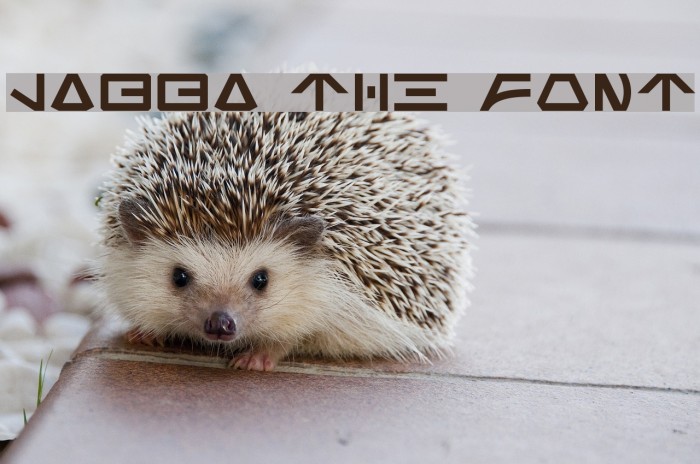 Jabba the Font Font examples