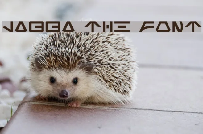 Jabba the Font Example 2