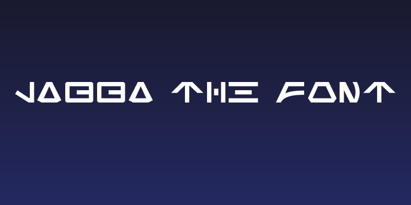 Jabba the Font Social Header