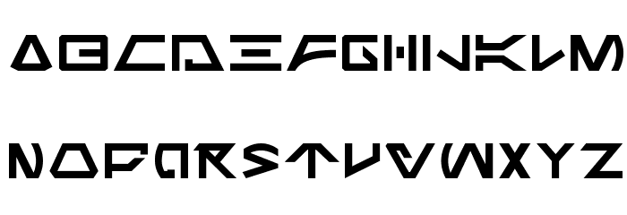 Jabba the Font Font LOWERCASE