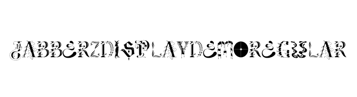 Jabberz Display Demo Regular  Free Fonts Download