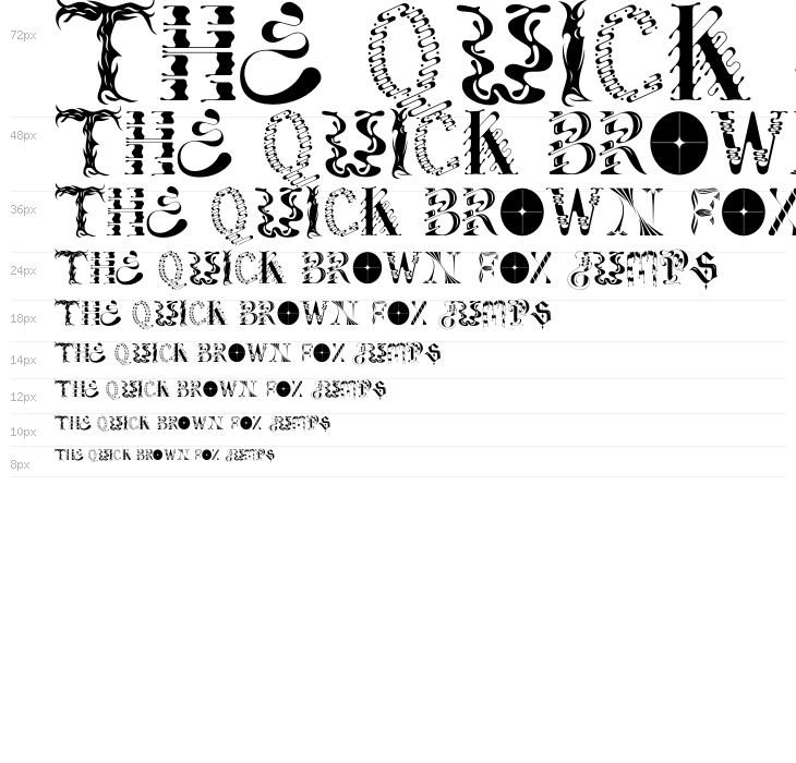 Jabberz Display Demo Regular Waterfall