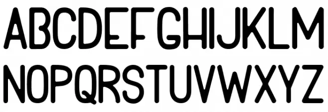 Jabottabeck Regular 字体 小写