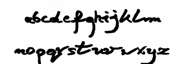 Jacek Zieba-Jasinski Bold Italic フォント 小文字