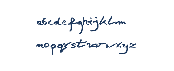 Jacek Zieba-Jasinski Italic Lowercase