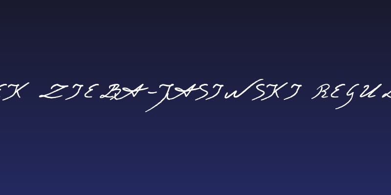 Jacek Zieba-Jasinski Regular Social Header