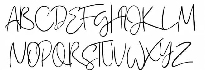 Jaceline Schriftart Groß