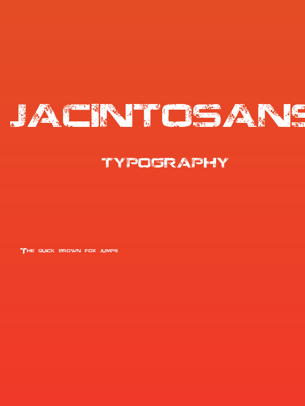 JacintoSans Poster