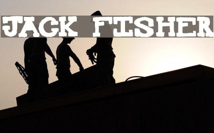 Jack Fisher Font examples