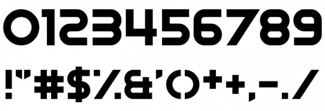 Jack Frost Font OTHER CHARS