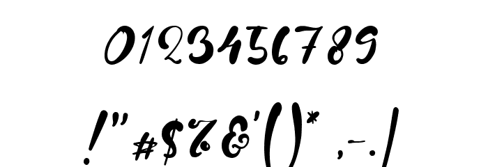 Jack Hammer Font OTHER CHARS