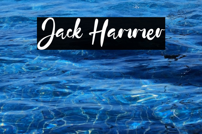 Jack Hammer Example 1