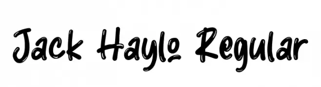 Jack Haylo Regular  تنزيل الخطوط