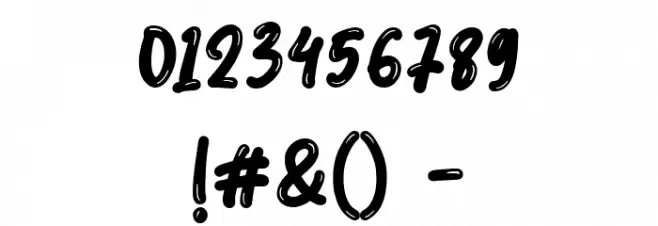 Jack Haylo Regular Font OTHER CHARS