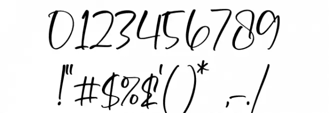 Jack Masson Font OTHER CHARS