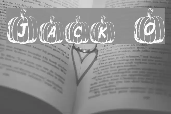 Jack O Font examples
