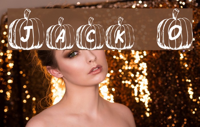 Jack O Font examples