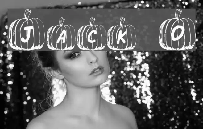 Jack O Font examples