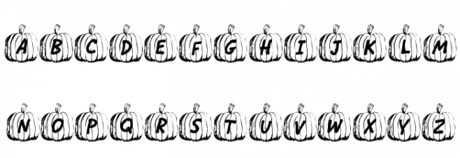 Jack O Caratteri MINUSCOLO
