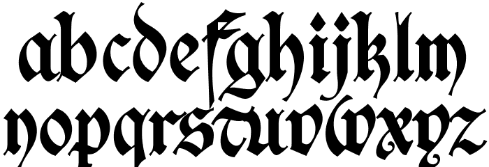 Jack Pirate PERSONAL USE ONLY Font LOWERCASE
