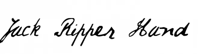 Jack Ripper Hand  Frei Schriftart Herunterladen