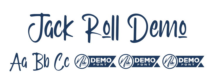 Jack Roll Demo Font Preview