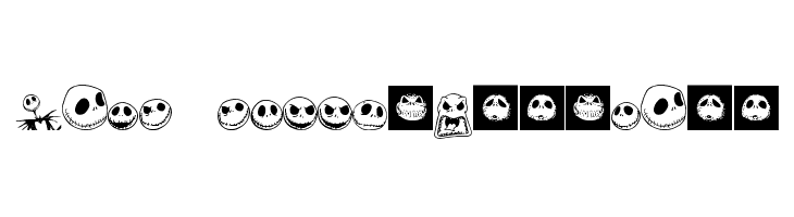 Jack Skellingtonbats Font