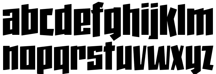 Jack Stanislav Font LOWERCASE