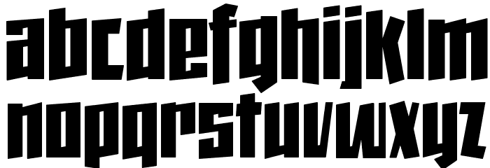Jack Stanislav Font LOWERCASE