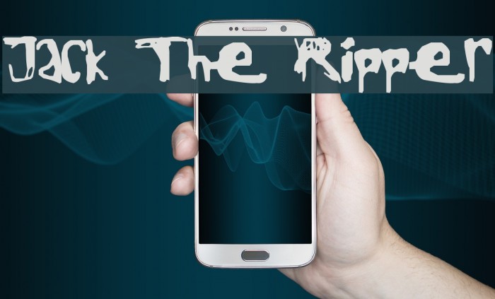 Jack The Ripper Font examples