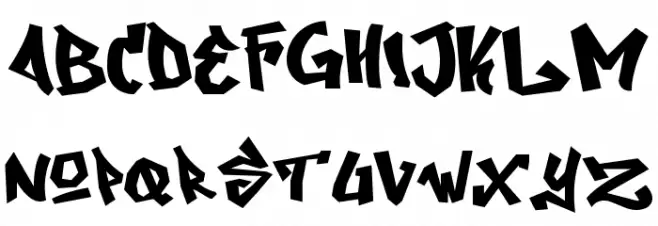 Jack and Zeky Шрифта ВЕРХНИЙ