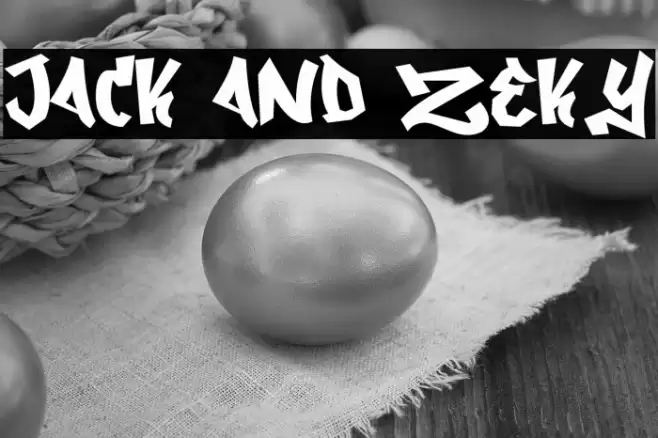 Jack and Zeky Fonte examples