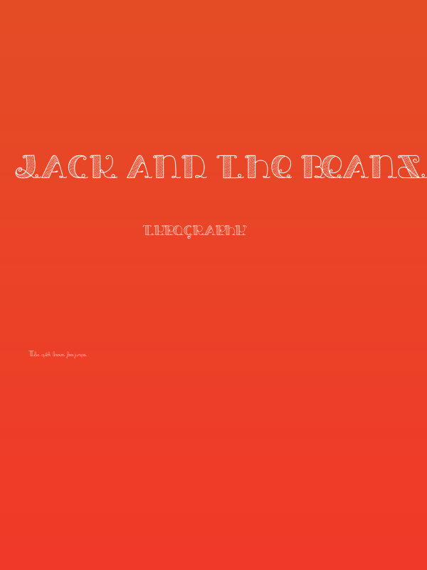 Jack and the Beanstalk Poster