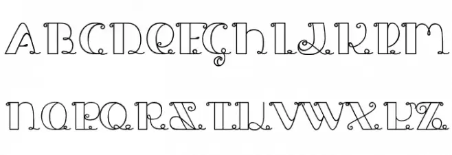 Jack and the Beanstalk Font Litere mari
