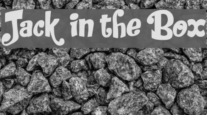 Jack in the Box Font examples