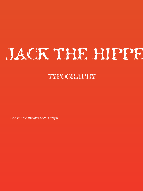 Jack the Hipper Poster