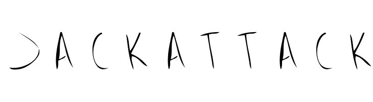 JackAttack Font