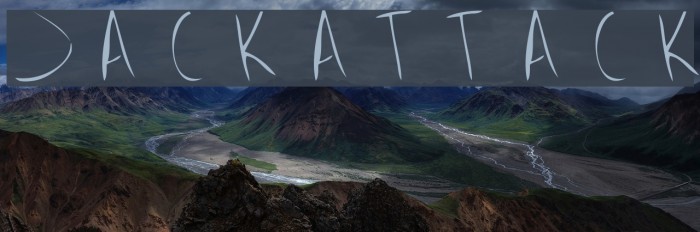 JackAttack Font examples