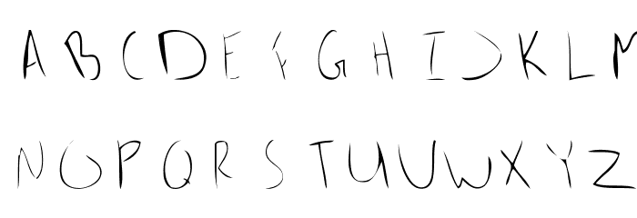 JackAttack Font LOWERCASE