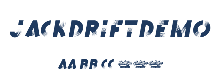 JackDriftDemo Font Preview